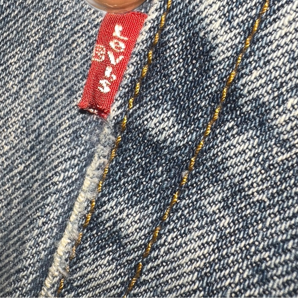 Vtg Levi's 501 Jeans 33x34 - Picture 5 of 6